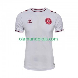 Camisola Dinamarca Homem Equipamento Segundo 2025 Manga Curta